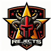 Rejects United team badge